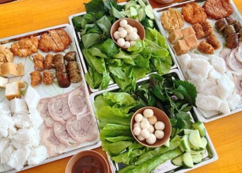 Bún Đậu Mắm Tôm 3 Hiền: Hương vị miền Bắc chuẩn vị, mê mẩn khó cưỡng