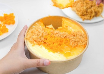 Bánh bông lan trứng muối Bến Tre: Top địa chỉ ngon khó cưỡng