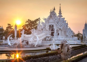 Wat Rong Khun: Kiệt tác trắng tinh khôi, điểm đến ấn tượng ở Thái Lan