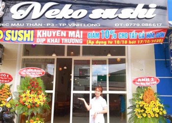 Neko Sushi Vĩnh Long: Hương vị Nhật Bản tinh tế, chinh phục mọi giác quan