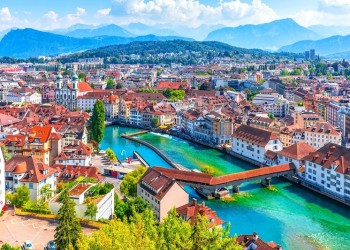 Lucerne: Nét đẹp mộng mơ bên dãy Alps hùng vĩ của Thụy Sĩ