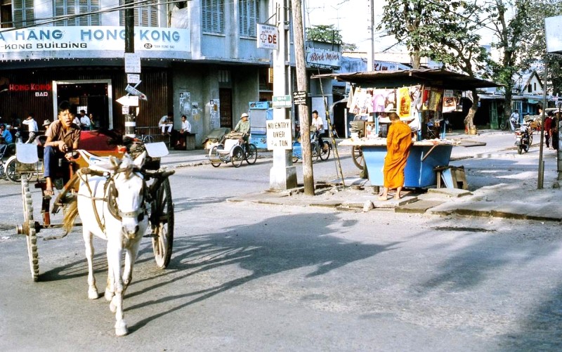 Xe ngựa Vũng Tàu thập niên 70 là hình ảnh quen thuộc.