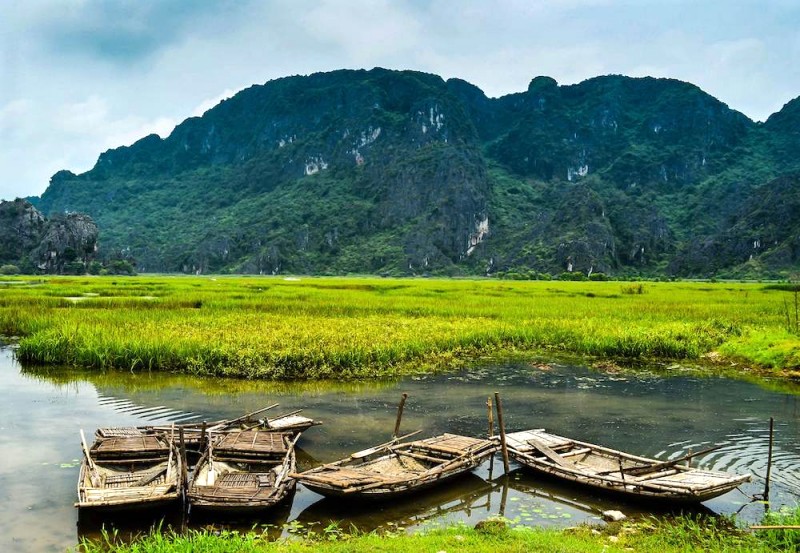 Khung cảnh thơ mộng trên đường đến suối Kênh Gà.