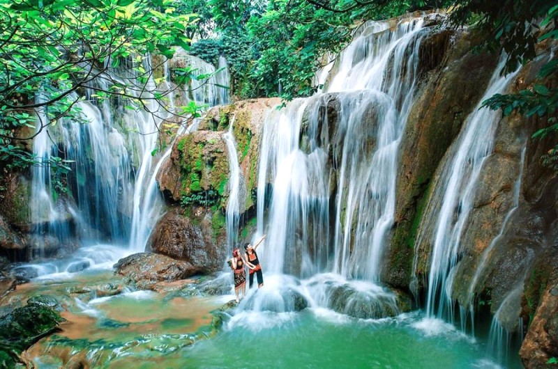 Thác Dải Yếm: Gần trung tâm, đẹp thơ mộng, điểm du lịch lý tưởng ở Mộc Châu.