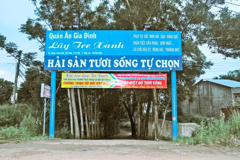 Quán hải sản Lũy Tre Xanh (đường Trường Chinh, Đồng Xoài) dẫn đầu top quán hải sản Bình Phước siêu ngon. 
(146 kí tự)