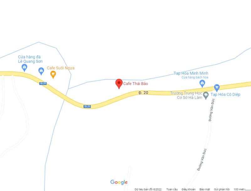 Tìm quán Cafe Thái Bảo Madagui nhanh chóng với Google Maps!