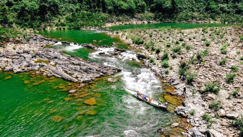 Sông Đại hữu tình, điểm dừng chân sống ảo.