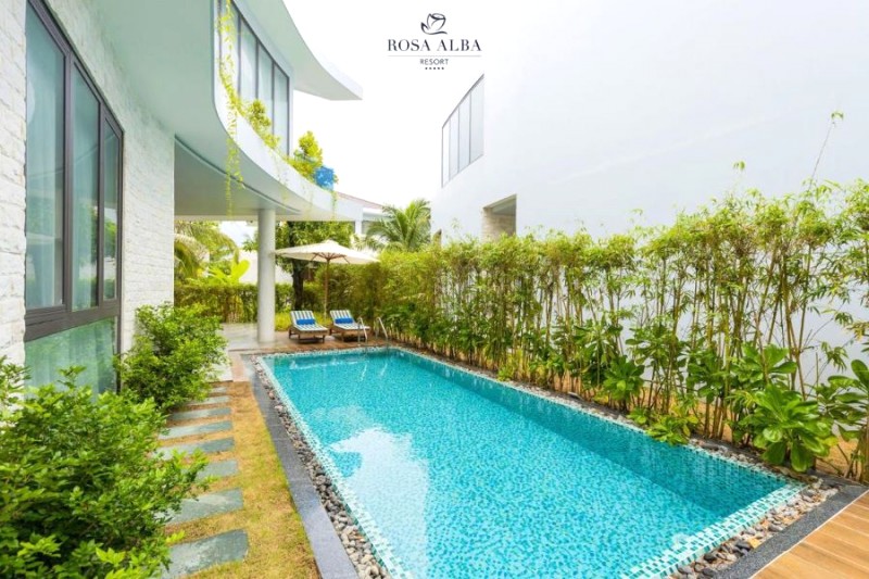 Nghỉ dưỡng riêng tư tại Rosa Alba Resort.