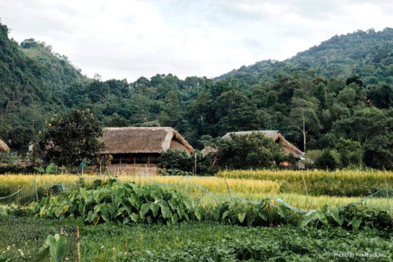 Làng quê Hà Giang: Nơi bình yên, thanh bình, chốn dừng chân lý tưởng sau những ngày mệt nhoài.