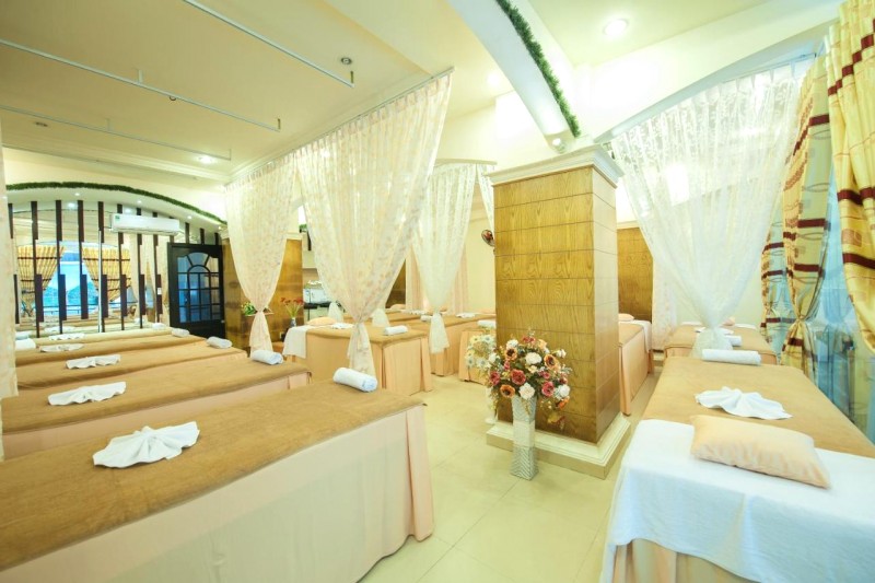 Phòng Spa & Massage cực kì rộng 