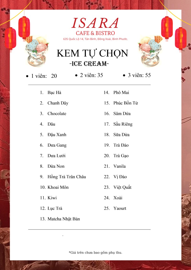 Kem đa vị, hấp dẫn giới trẻ.