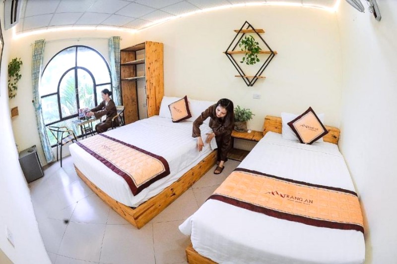 Resort Ninh Bình gần Tam Cốc: Phòng rộng, thoáng đãng.