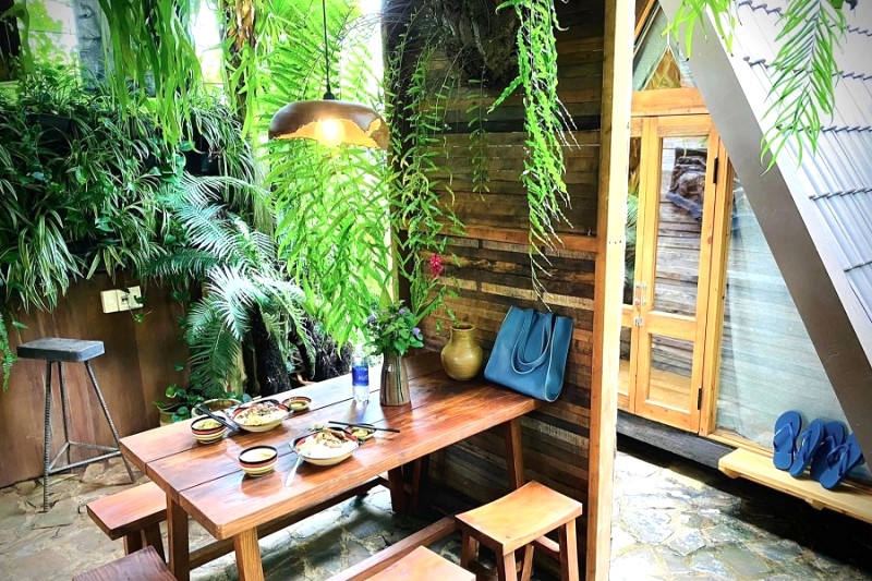 Tận hưởng không gian xanh mát, an lành tại Tropical Garden Homestay!