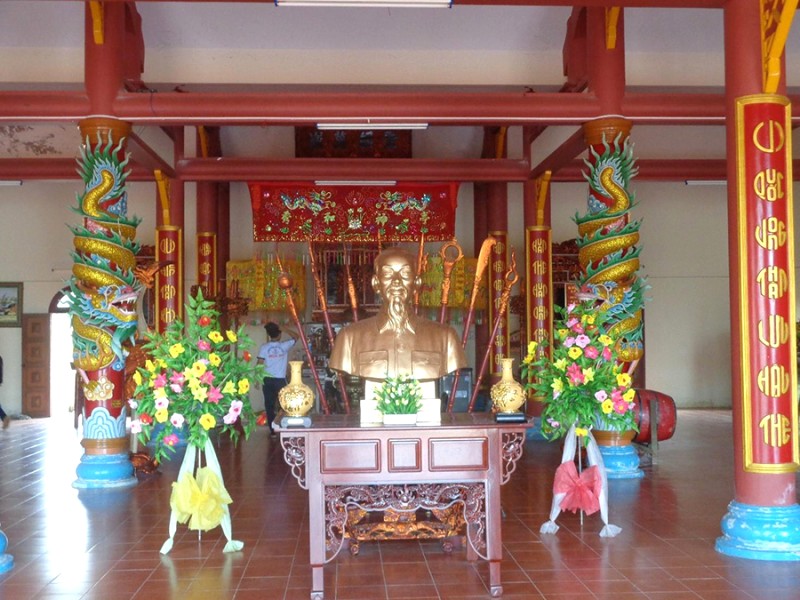 Đình Hòa Tú tưởng nhớ công lao khai quốc, lập làng và cuộc khởi nghĩa Nam Kỳ 1940.