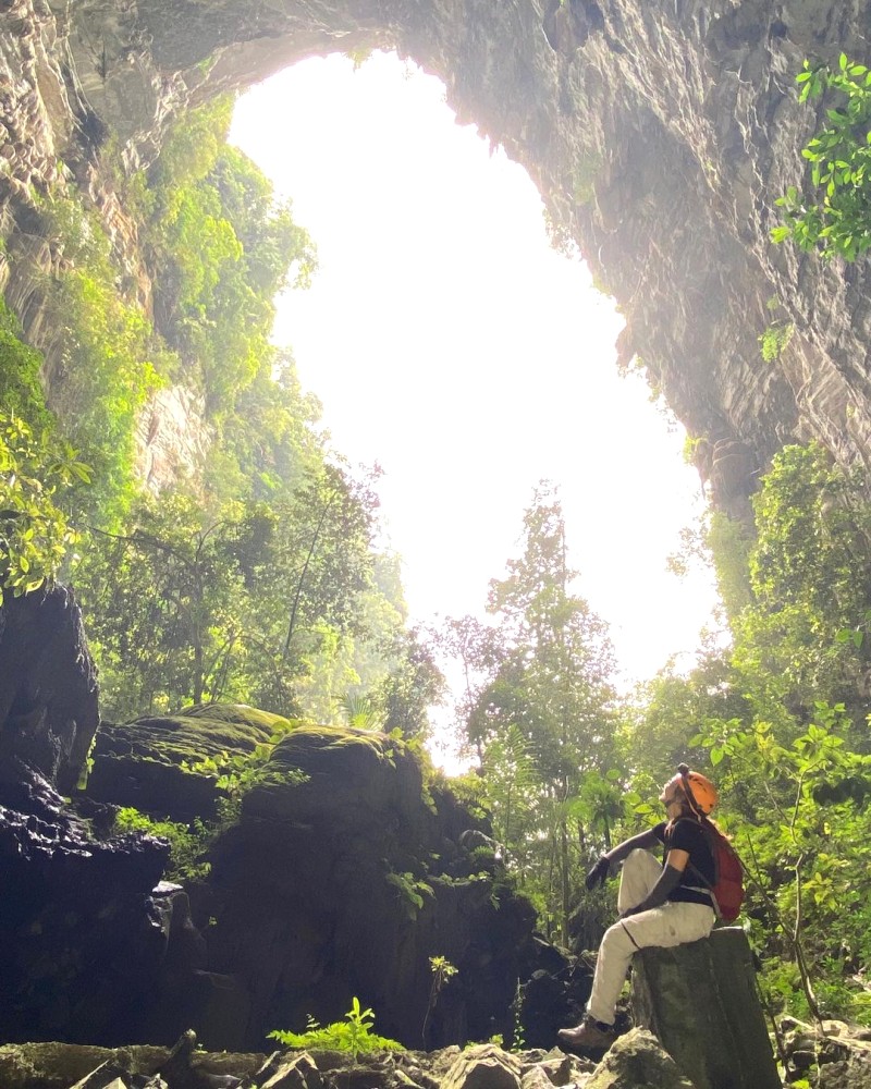 Rừng xanh bạt ngàn, đá sừng sững, không khí trong lành - chốn thiên đường! (Ảnh: @lem0narch)