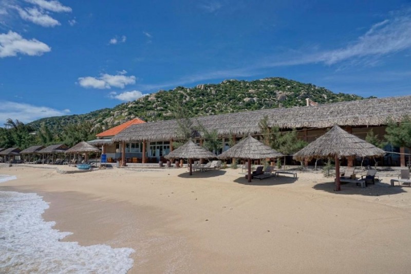 Hòn Cò Resort: Bãi biển riêng tuyệt đẹp.