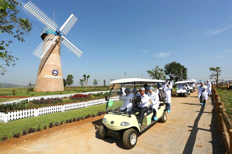 Khám phá Vinamilk Organic Milk Farm.