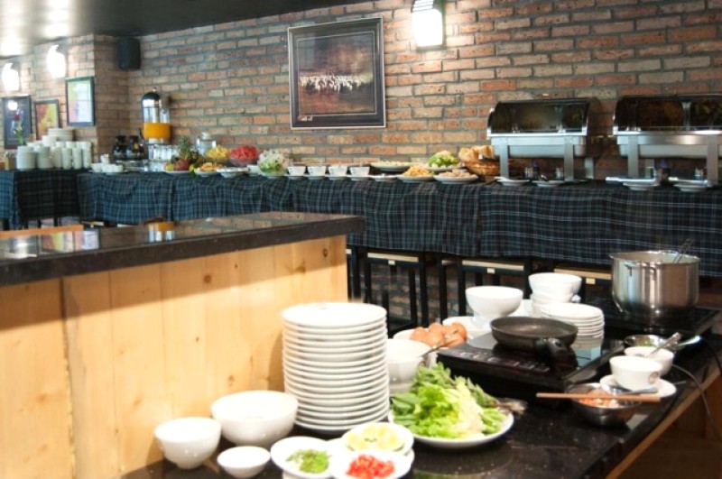 Hình ảnh nhà ăn Buffet