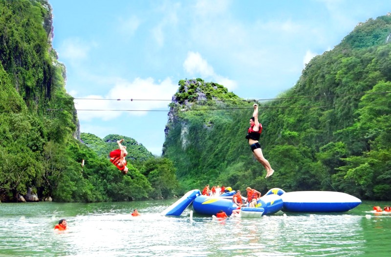 Zipline Sông Chày Hang Tối - lựa chọn lý tưởng cho những ai yêu thích phiêu lưu.