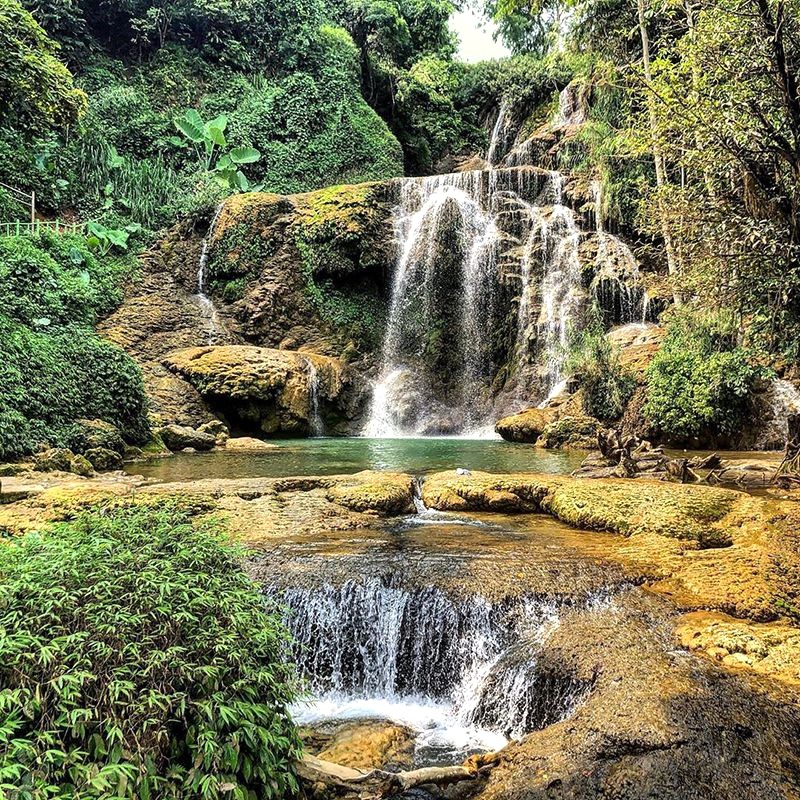 Thác Mu, vẻ đẹp mềm mại giữa Trường Sơn đại ngàn. 🏞️ #heytherefluo