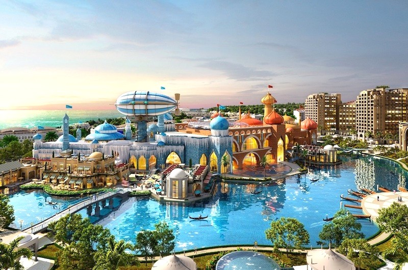 Nova Dream Adventure World, quần thể vui chơi giải trí nghỉ dưỡng, sở hữu Florida Water Park hoành tráng với diện tích 7ha.