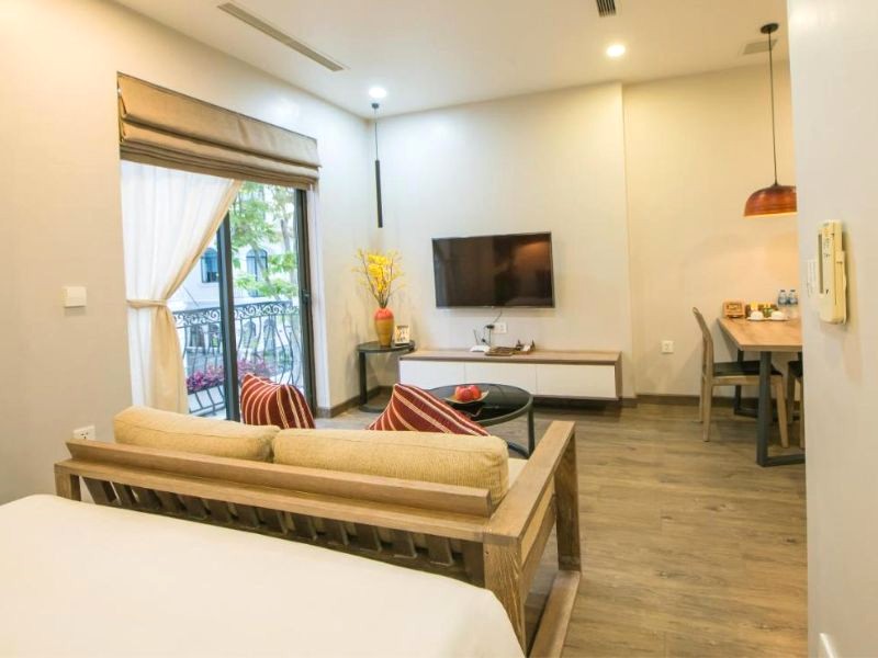 Tận hưởng sự thoải mái tại GreenHome Apartments.