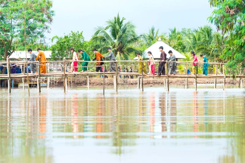 Nông trại Hải Vân Sân chim Vàm Hồ: điểm du lịch sinh thái Bến Tre hấp dẫn.