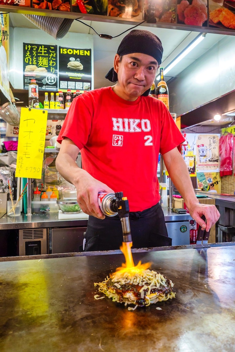 Bánh xèo Nhật: Okonomiyaki