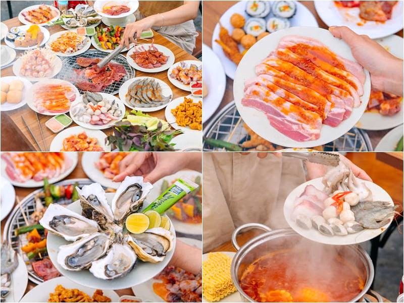 Buffet Quy Nhơn: Lẩu Nướng No Nê