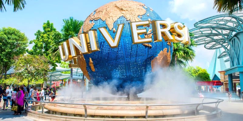 Công viên giải trí phim ảnh hàng đầu châu Á, Universal Studios Singapore.