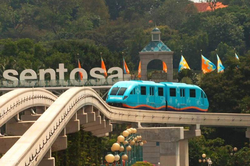 Sentosa: Hòn đảo nổi tiếng của Singapore.