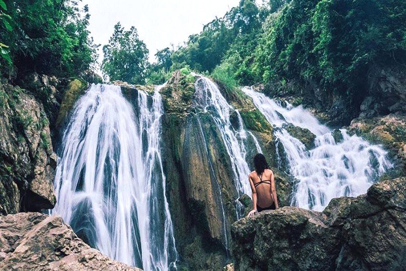 Thác Gò Lào: Nơi suối Thung Cang gặp Phiêng Xa.