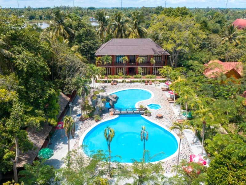 Mỹ Khánh Resort: Xanh mát giữa thiên nhiên.