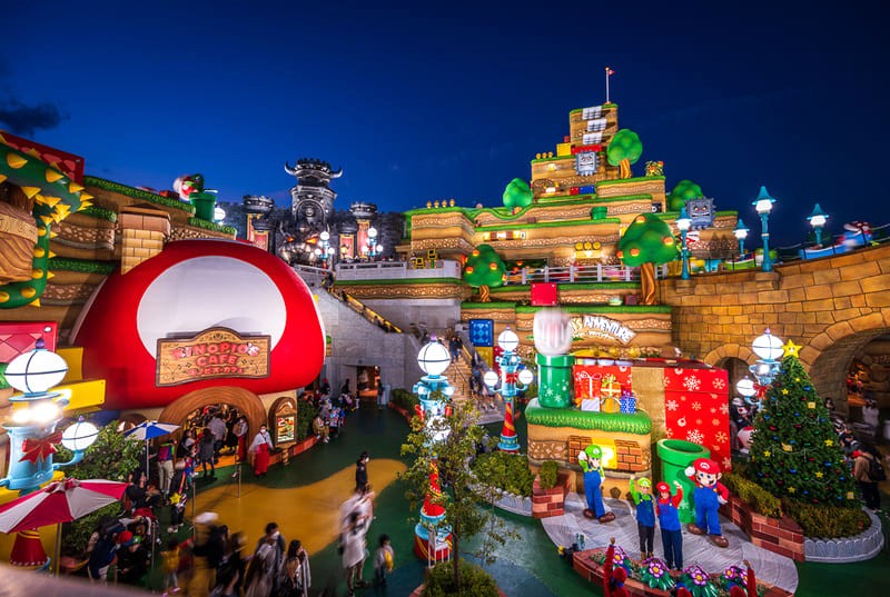 Thứ 4, 5 vắng khách, thích hợp đến Universal Studios Nhật Bản.