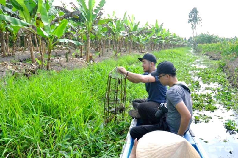 Kênh rạch chằng chịt ở Sóc Trăng thúc đẩy phát triển đánh bắt và du lịch sinh thái cộng đồng. (Ảnh: Báo Sóc Trăng)