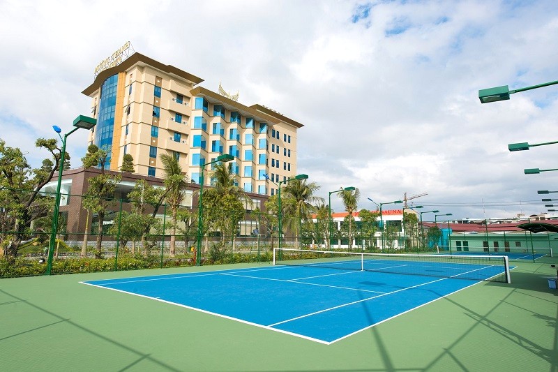 Khách sạn Mường Thanh Quy Nhơn có sân tennis.