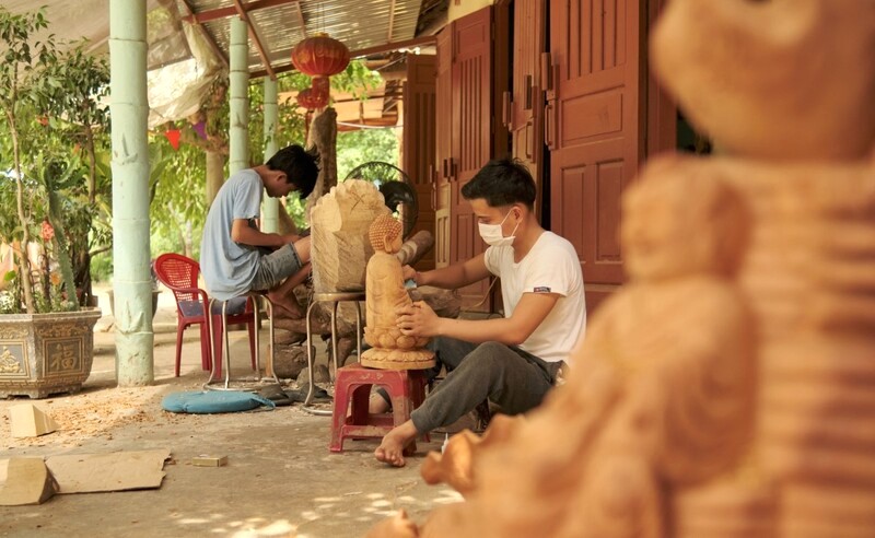 Làng mộc Kim Bồng - Di sản trăm năm Hội An. (Ảnh: CalmStyles)