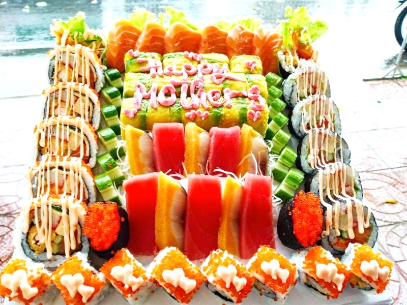 NEKO SUSHI Vĩnh Long: Sushi, sashimi đa dạng, phong cách độc đáo.