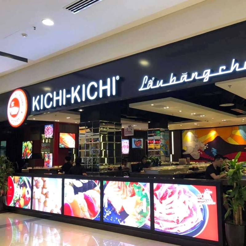 Kichi Kichi: Buffet quen thuộc nhiều nơi.