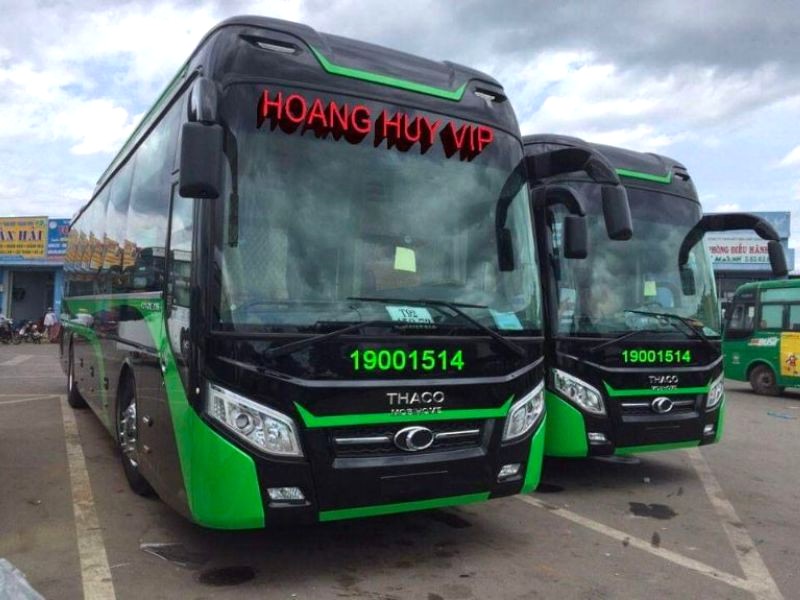 Hoàng Huy VIP: Xe Nha Trang - Quy Nhơn, nâng cấp nội thất & trang thiết bị.