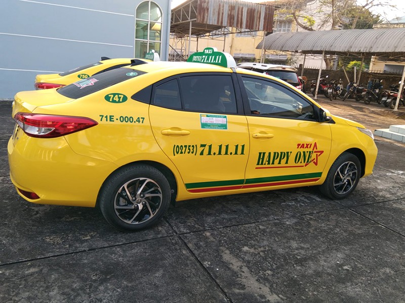 Taxi Happy One Bến Tre: Xe luôn sạch sẽ, tiện nghi, mang đến sự thoải mái tối ưu cho hành khách.