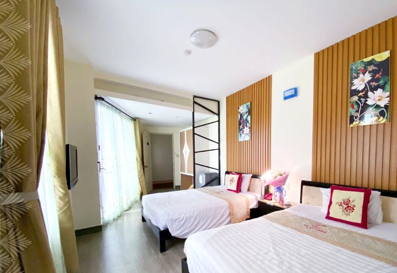 Phòng nghỉ dưỡng sang trọng tại Ideal Hotel Huế.