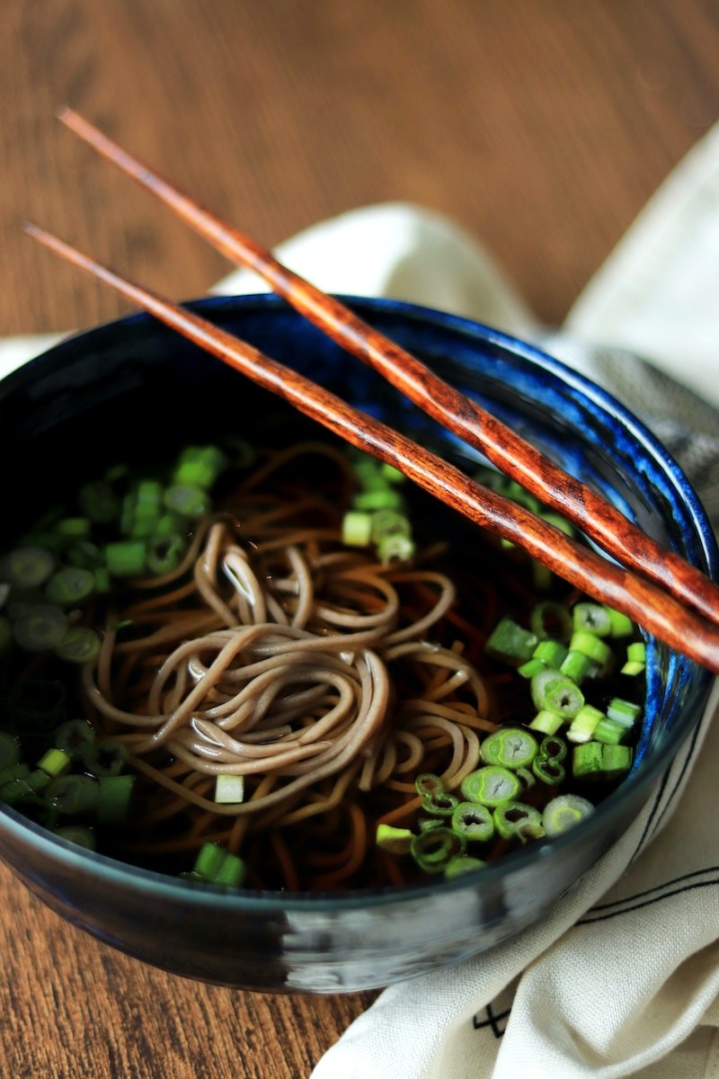 Soba: May mắn Nhật Bản.