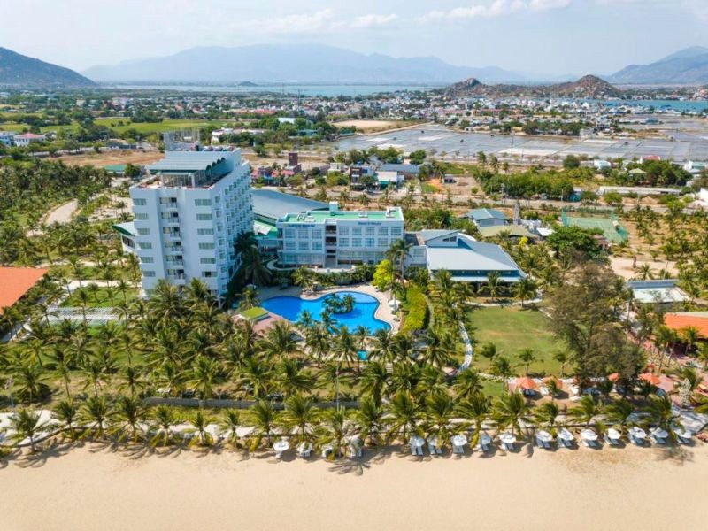 Sài Gòn Ninh Chữ Resort & Hotel từ trên cao.