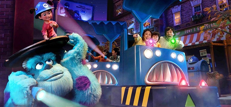 Chỉ có ở Tokyo Disneyland: Monsters, Inc. Ride & Go Seek!