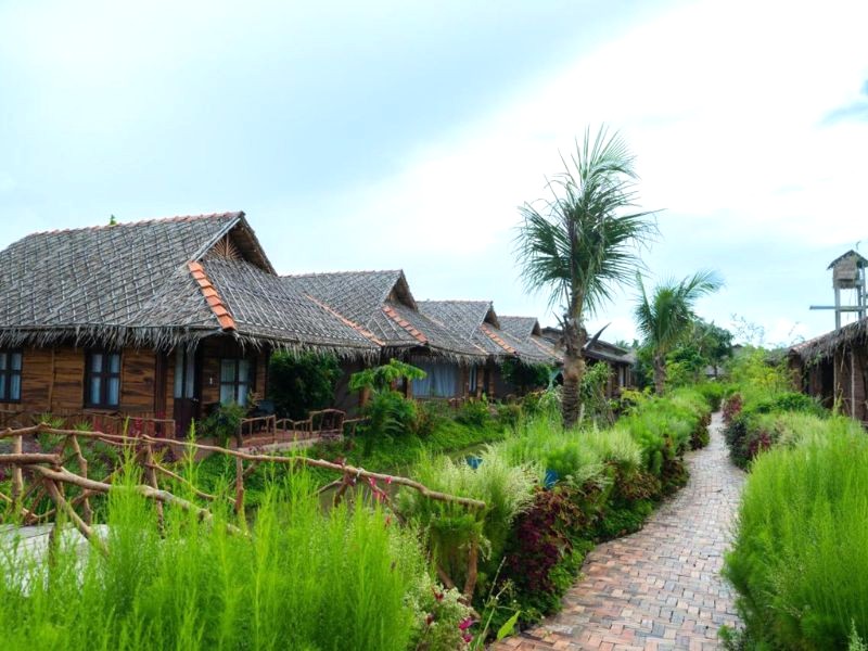 Mekong Silt Ecolodge: Thoáng mát giữa thiên nhiên.