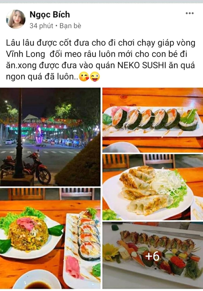 NEKO SUSHI Vĩnh Long: Nơi tụ tập lý tưởng cho giới trẻ!