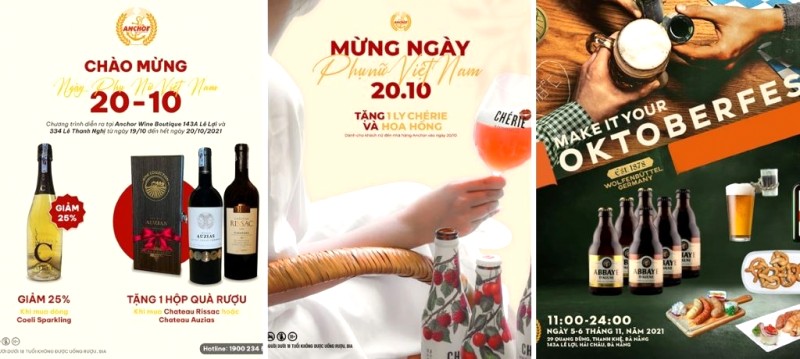 Anchor Wine Boutique & Restaurant thu hút đông đảo thực khách với các chương trình khuyến mại hấp dẫn và quà tặng giá trị.  @Ảnh: Anchorrestaurant.vn