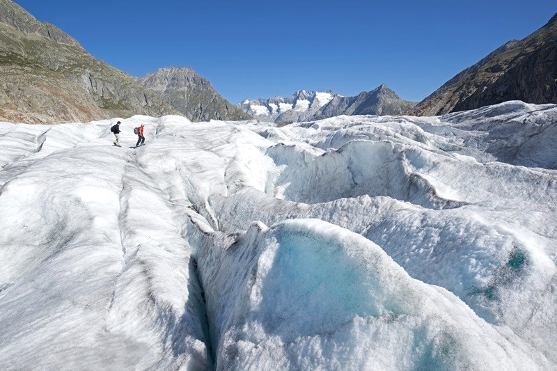 Aletsch, hồ nước ngọt lớn nhất thế giới. (Ảnh: Pete Seaward/Lonely Planet)