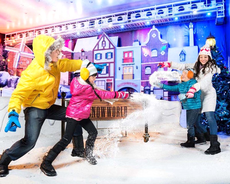 Trải nghiệm thế giới băng giá tại Snow World! ❄️